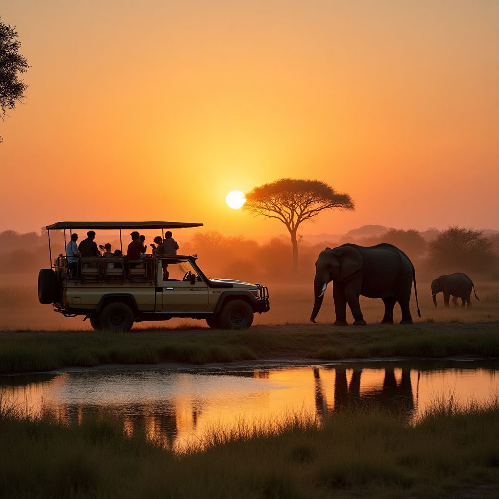 Safari w Afryce
